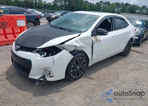 2016 Toyota Corolla S Plus из США, поврежденный, VIN 2T1BURHE4GC580080
